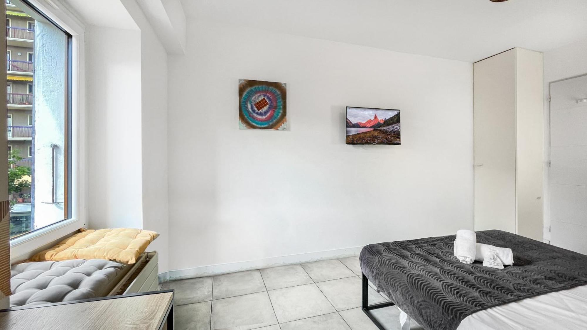 La Coloc Choco - Belle Colocation En Hypercentre / 5 Chambres Privees / Salle De Bains Privative / Proche Gare Et Tram / Wifi Et Netflix Annemasse Exteriör bild
